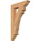 Ekena Millwork Merced Traditional Smooth Bracket, Western Red Cedar, 3 1/2"W x 18"D x 30"H BKT04X18X30MRC01SWR - alternate 1
